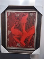 Colombe Raymond, Abstract, Mixed Media, Signed