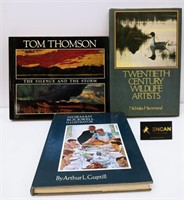 3 Coffee Table Art Books: Rockwell, Tom Thomson,