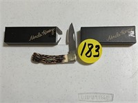 (2) Uncle Henry Folding Knives w/Boxes