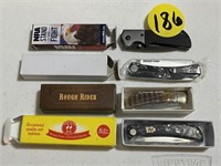 (4) Assorted Folding Knives