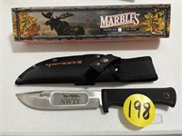 Marbles Knife w/Sheath