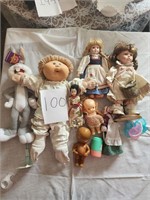 Cabbage Patch Doll & Assorted Dolls
