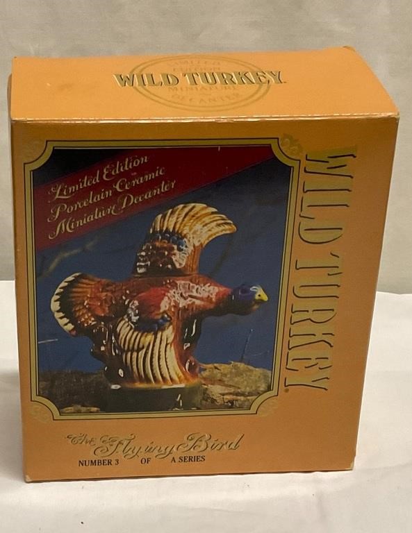 WILD TURKEY DECANTER AUCTION