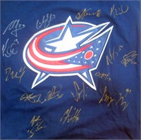 Columbus Blue Jackets Team Signed