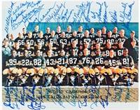 1966 Green Bay Packers Team Signed Photo