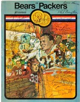 1969 Green Bay Packers Team Signed Program.