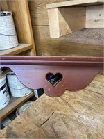 Ethan Allen wood shelf/solid wood lap desk
