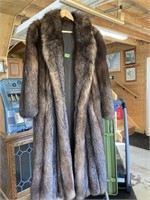 Crystal Fox fur coat-Nick Neocleous furs NY