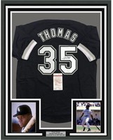 $99 SHIPPING: Signed Framed Frank Thomas