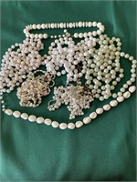 Costume necklace lot