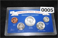 1964 AMERICANA SERIES COIN SET KENNEDY HALF,