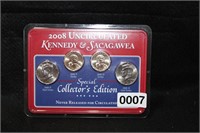 2008 UNCIRCULATED KENNEDY AND SACAGAWEA EDITION