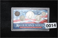 YESTERYEAR AMERICANA COLLECTION 5 COIN SET