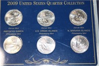 2009 U.S. QUARTERS COLLECTION 12 COINS