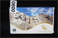 2013 US MINT AMERICA THE BEAUTIFUL 1/4'S PROOF SET