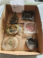 Lot Of Collector Ash Trays Rock Island Plus