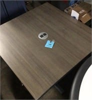 NEW Square Office Table with electric outlets
