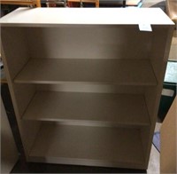 36" Wooden shelving off white nice