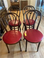 Vintage Wood Parlor-Like Chairs
