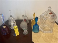 Collection of 9-Glass Bells