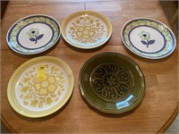 5-Vintage Serving Platters