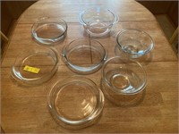 7-Pc Pyrex Glass Dishes