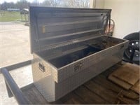 Diamond Plate Toolbox w/Contents