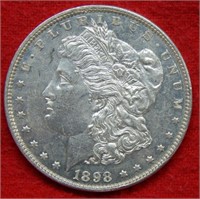 1898 Morgan Silver Dollar -- Proof Like