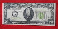 1928 B $20 Federal Reserve Note