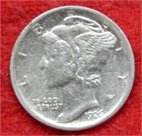 1926 D Mercury Silver Dime