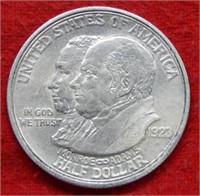 1923 S Monroe Doctrine Silver Commem Half Dollar