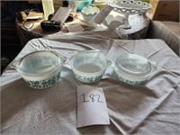 Pyrex Butter Print Baking Dishes