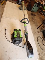 Cordless trimmer 56v EGO with battery and charger