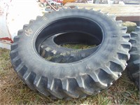 PAIR OF FIRESTONE 18.4-42 TRACTOR TIRES