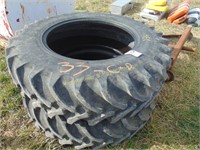 PAIR OF FIRESTONE 14.9 R 30 TRACTOR TIRES