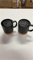 Travel coffee mugs (2)