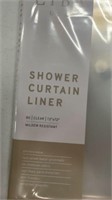 Shower curtain liner