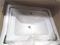 Ceramic vessel sink