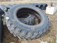 PAIR OF 18.4-38 TIRES W/ TUBES