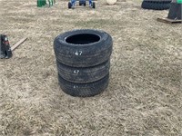(3) 265 x 18 Goodyear tires