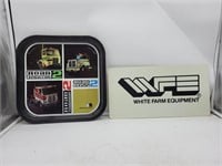 White Motor Trucks Tray-RARE - WFE Sign