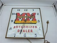 Minneapolis Moline Clock-Hard to Find!