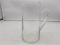 Chevrolet Etched Pitcher