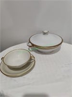 Rosenthal Cream Soup Bowl and Saucer