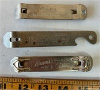 Vintage BEER church key/openers lot#5