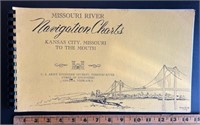 Vintage Missouri Navigation chart lot #2