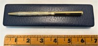 Vintage wrighting pen in metal box