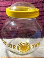 Vintage 'SOLAR Tea' jar