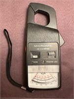 MICRONTA AC V-A meter