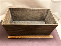 Wooden display box